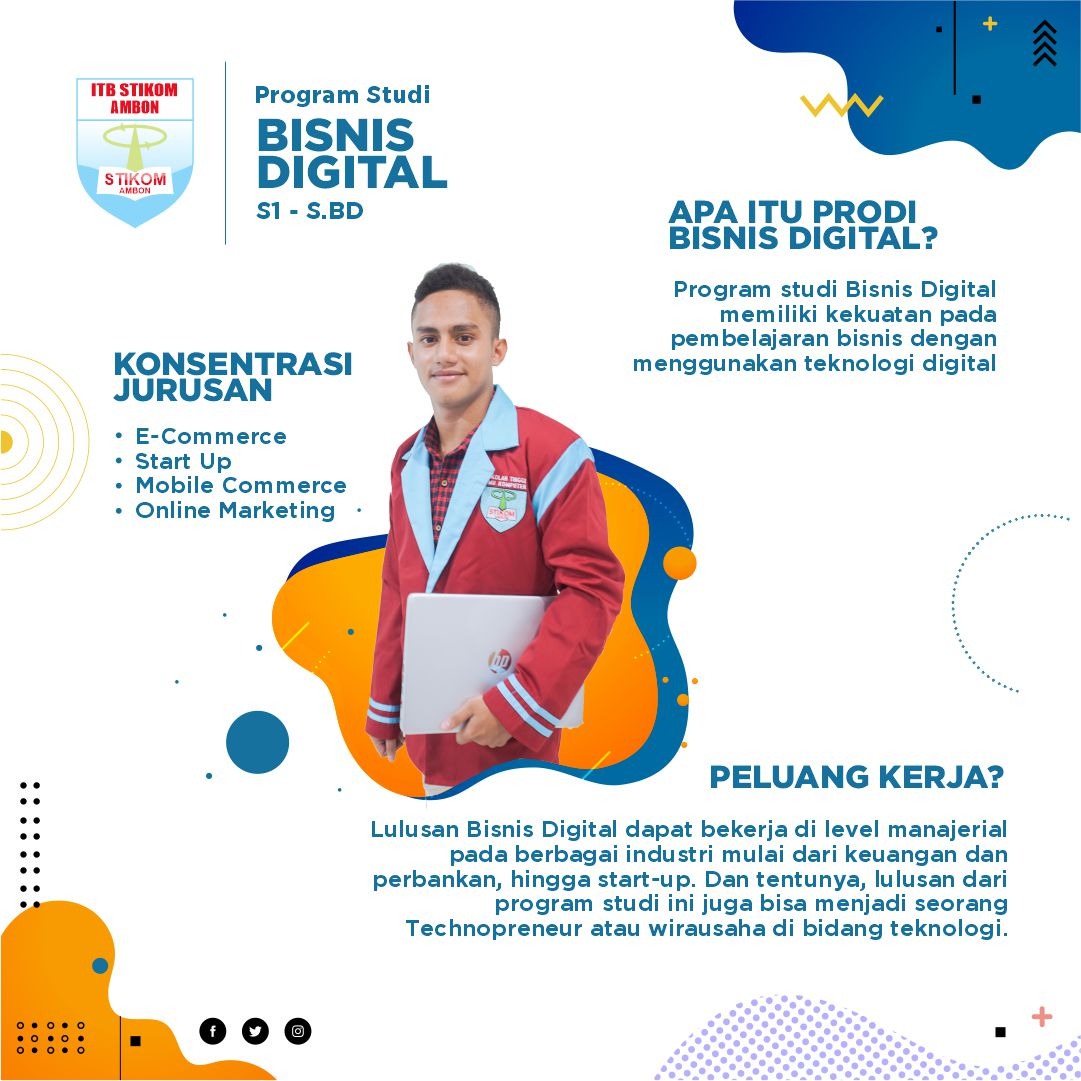 ITB- Stikom Ambon – Bisnis Digital (S1)