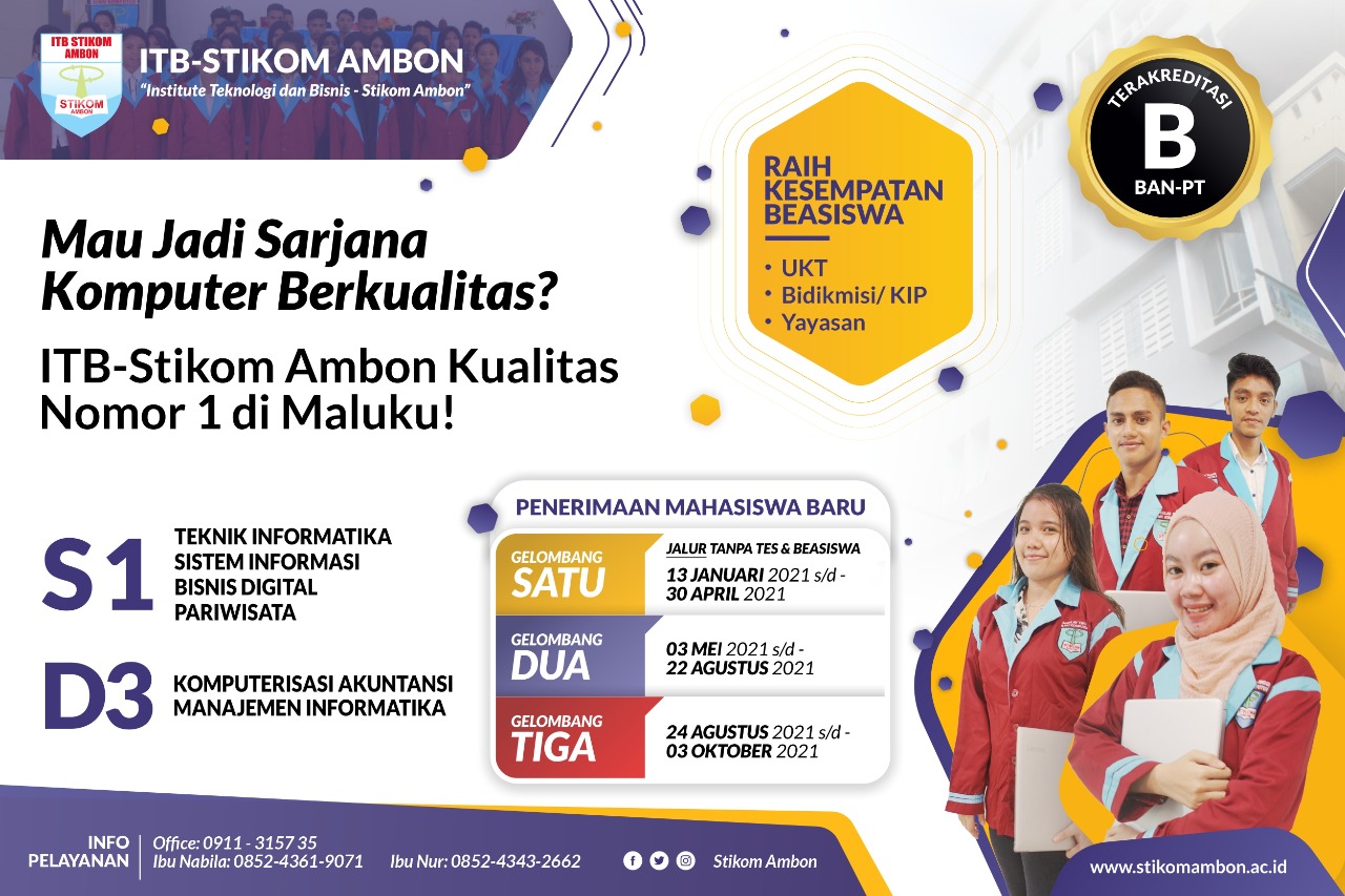 Itb Stikom Ambon Pendaftaran Online